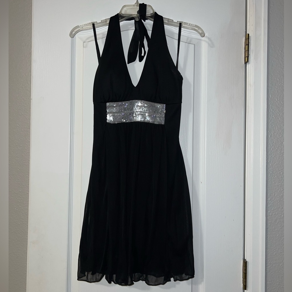 Ruby Rox Mini Dress - Black - Small